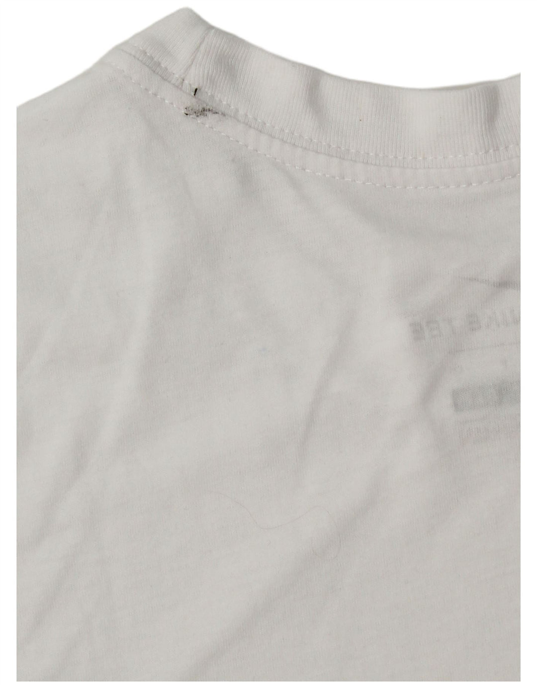 T-shirt grafica Nike Dri Fit da uomo, piccola, in poliestere bianco