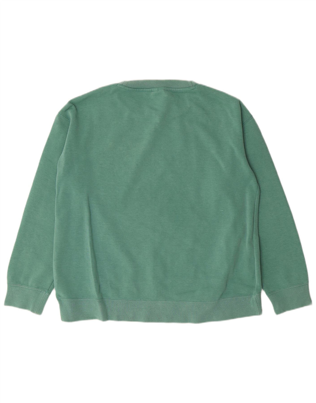 Felpa da donna Adidas Jumper UK 8 Small Green Cotton