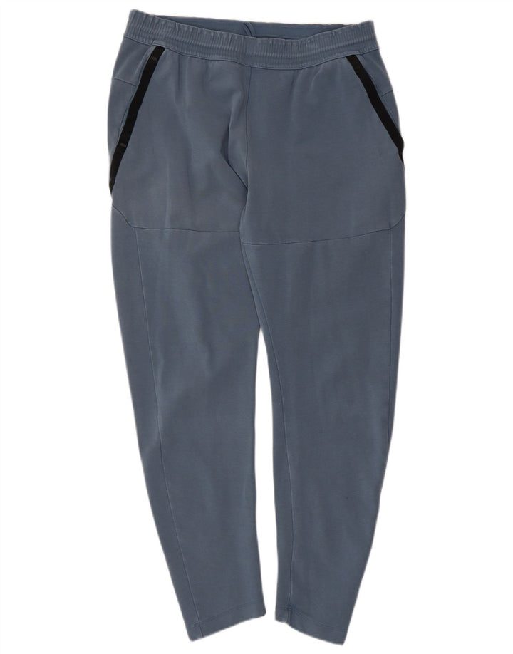 Pantaloni da tuta da uomo NIKE in cotone color block blu medio