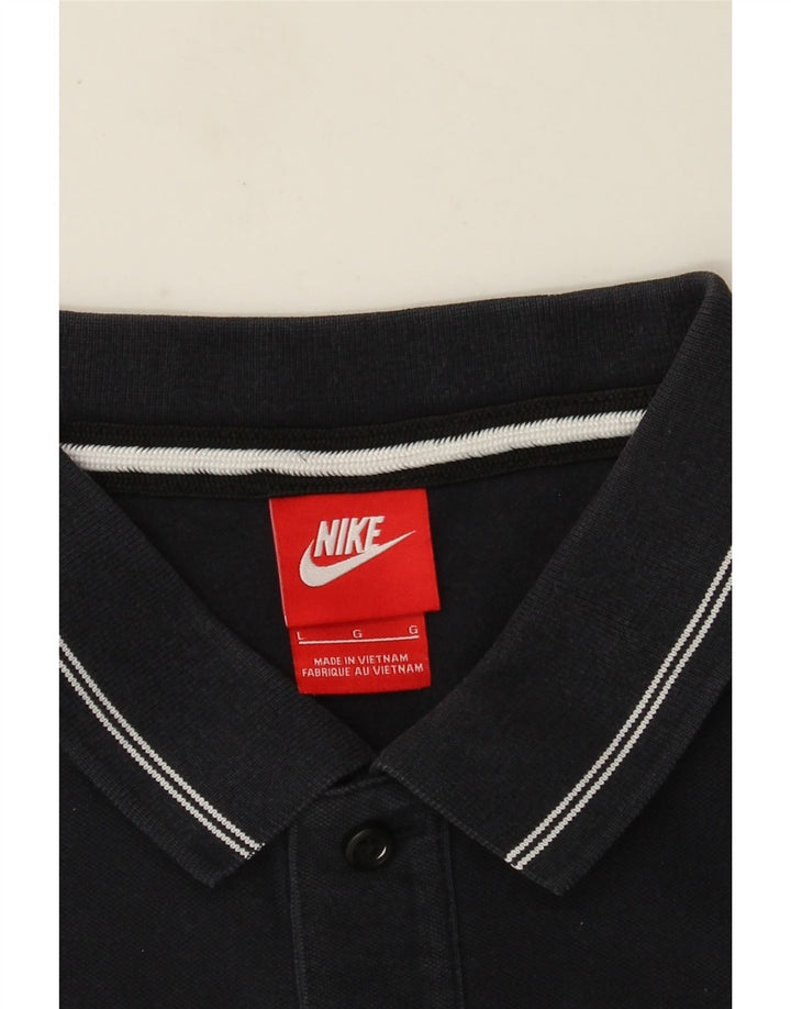 Polo Nike Uomo Large Blu Navy