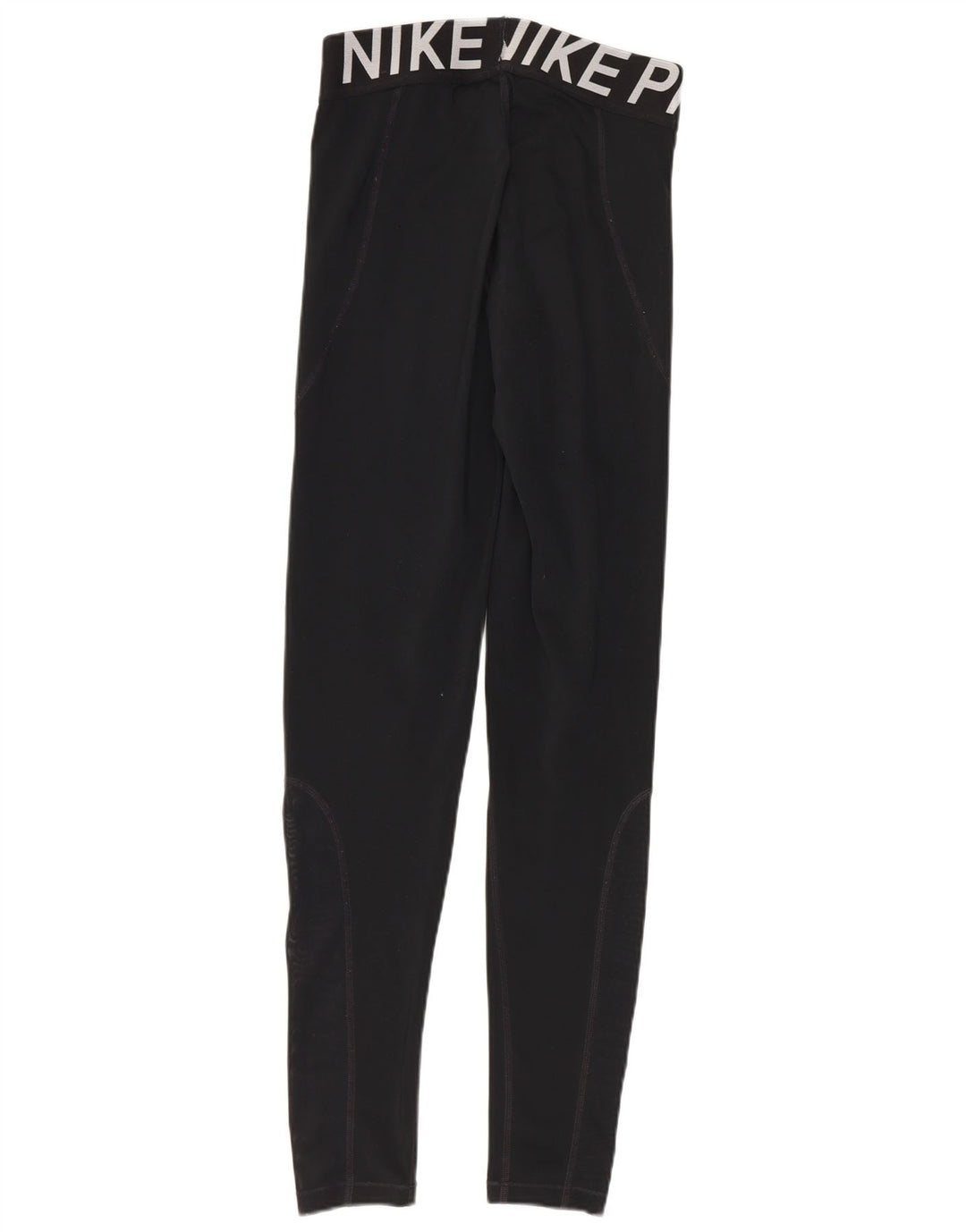 Leggings grafici da donna Nike UK 8 piccoli poliestere nero