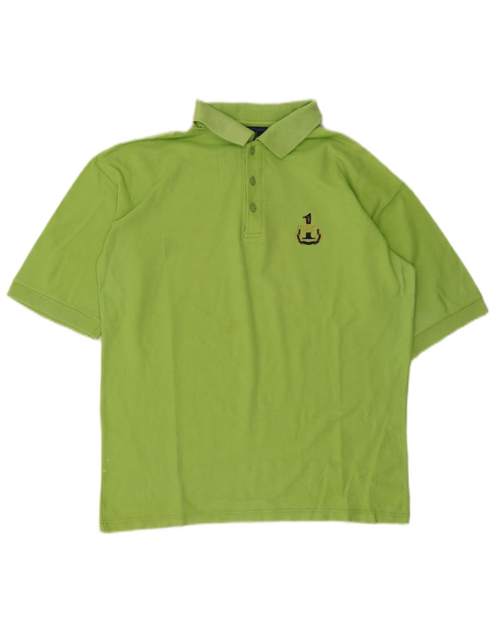 Polo Uomo Trussardi Jeans Piccola Verde Cotone