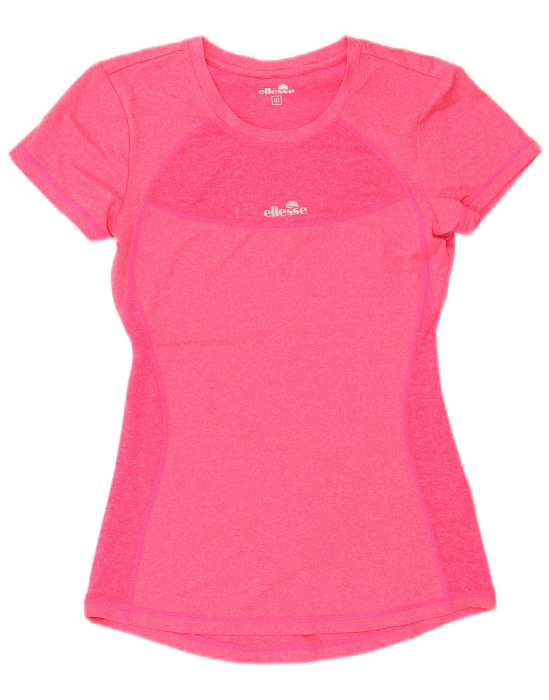 T-shirt da donna Ellesse Top UK 10 piccola rosa poliestere