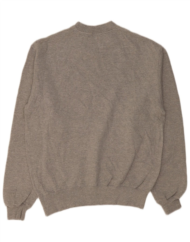 CHAMPION Mens Eco Sweatshirt Jumper Medium Grey Cotton