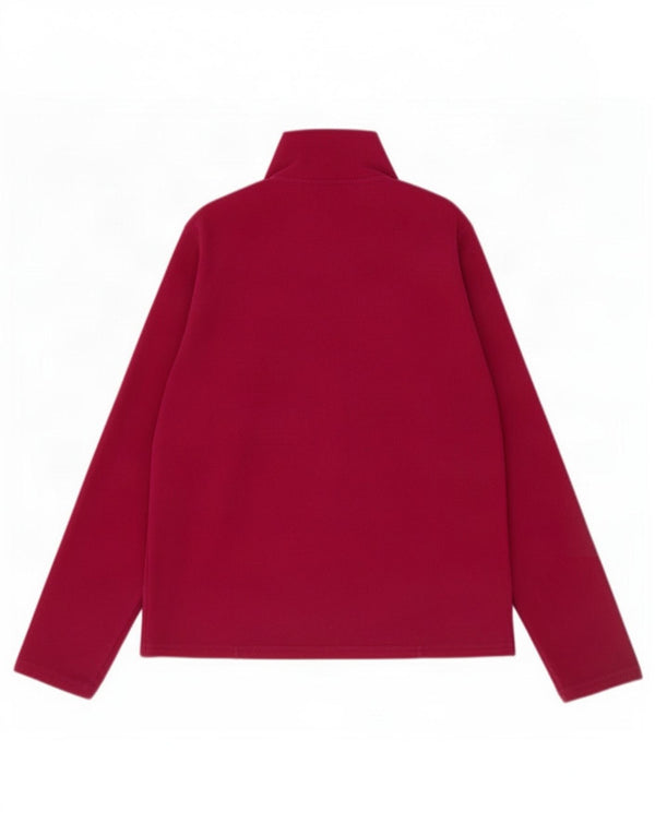 Maglione in pile da donna con collo e zip The North Face UK 14 Poliestere rosa medio