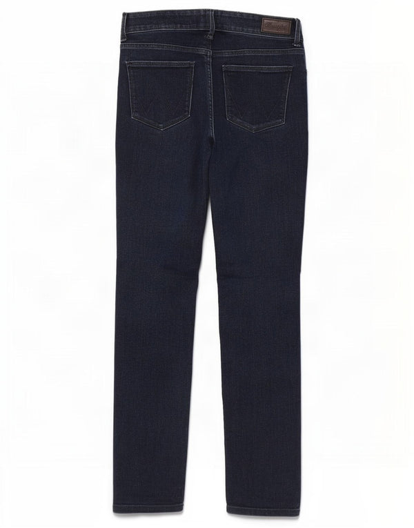Jeans slim da donna Wrangler W28 L32 cotone blu navy