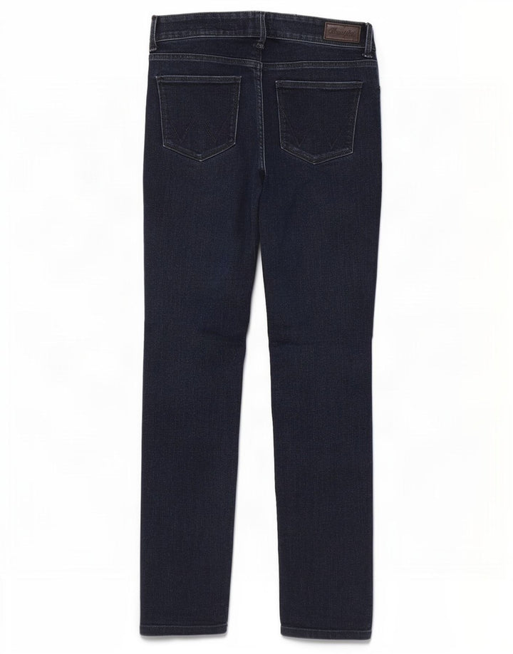 Jeans slim da donna Wrangler W28 L32 cotone blu navy
