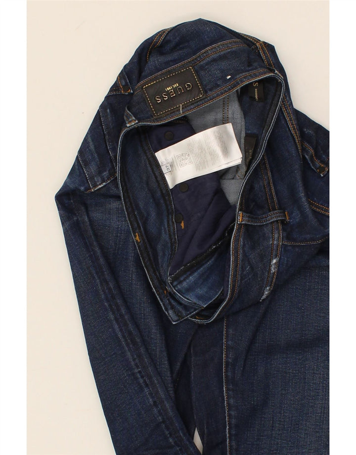 GUESS Womens Slim Jeans W27 L28 Blue Cotton Vintage Guess and Second-Hand Guess from Messina Hembry 