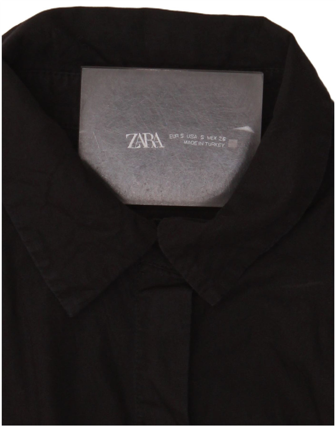 Camicetta senza maniche da donna Zara UK 8 piccola nera