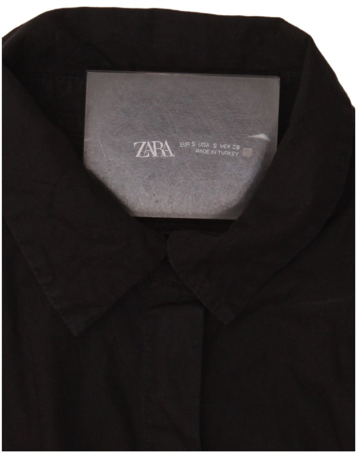 Camicetta senza maniche da donna Zara UK 8 piccola nera