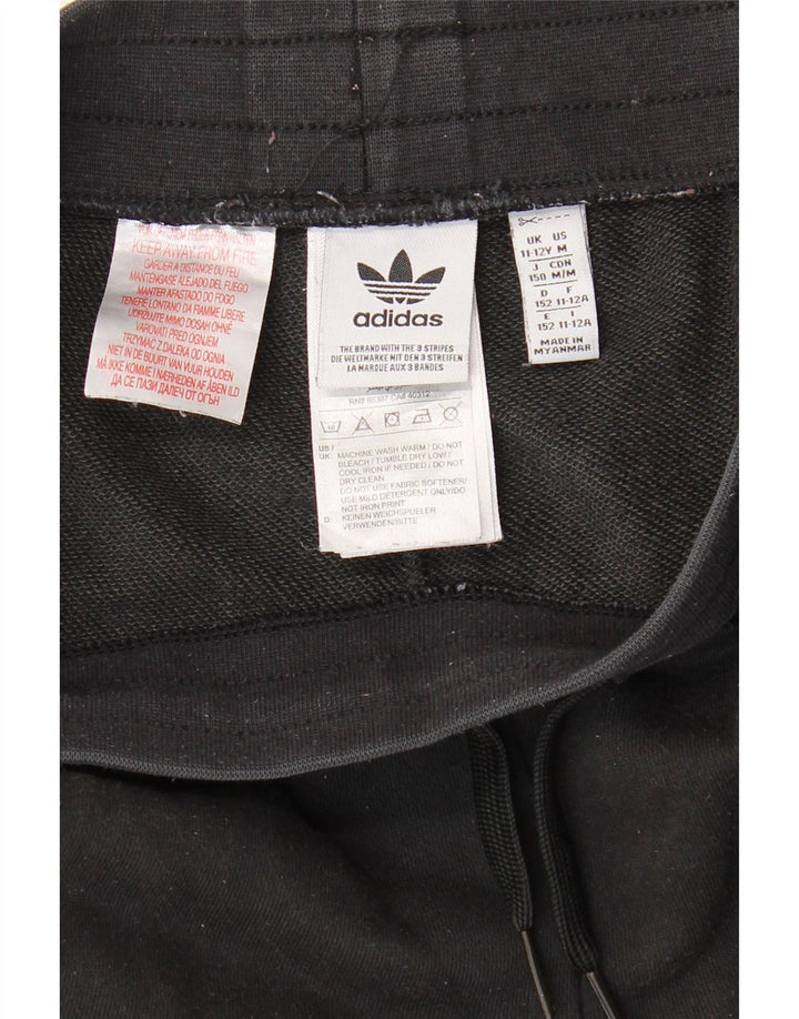 Pantaloni da tuta ADIDAS da ragazzo Joggers 11-12 anni in cotone nero