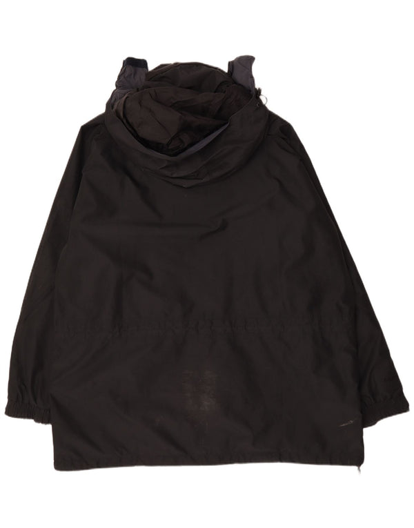 Giacca antipioggia da uomo con cappuccio Berghaus UK 46 3XL nylon nero