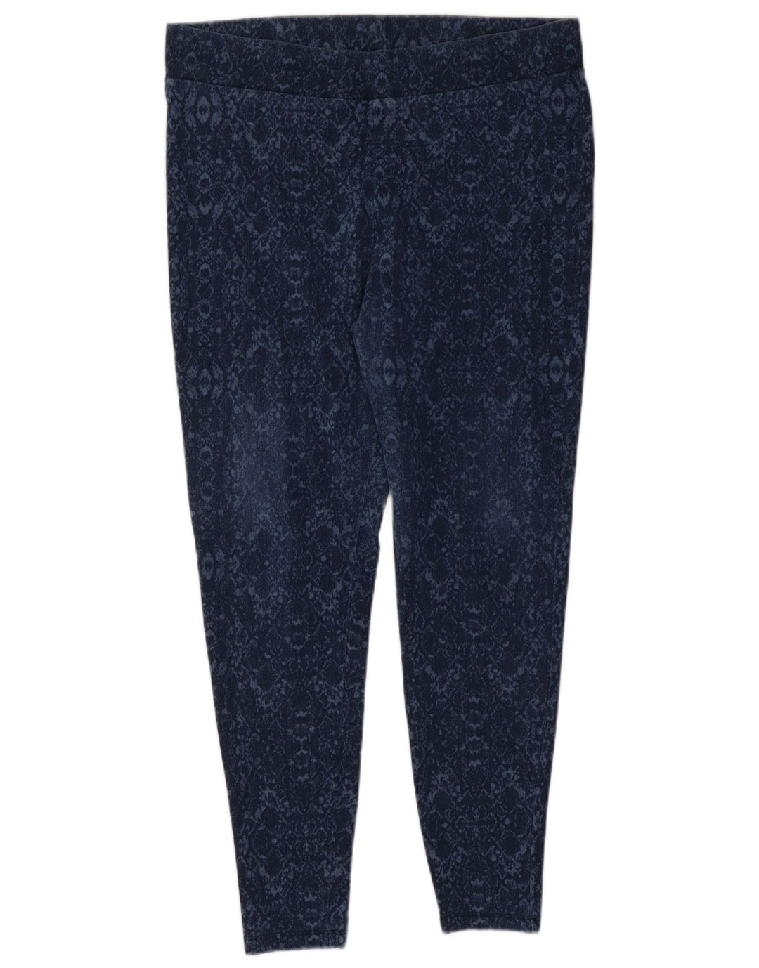 Leggings da donna Marks & Spencer UK 18 XL Blu Ikat