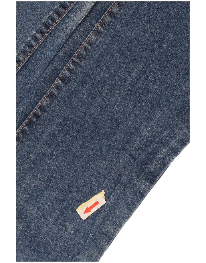 Jeans dritti da donna Tommy Hilfiger W26 L34 cotone blu