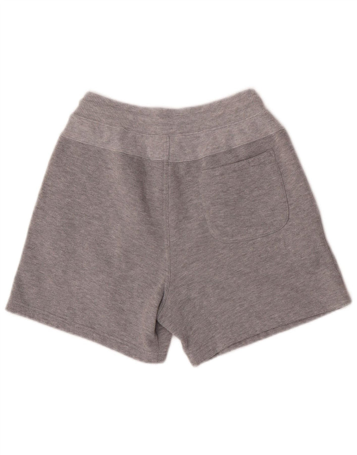 Pantaloncini sportivi grafici da donna Lotto piccoli sportivi in poliestere grigio