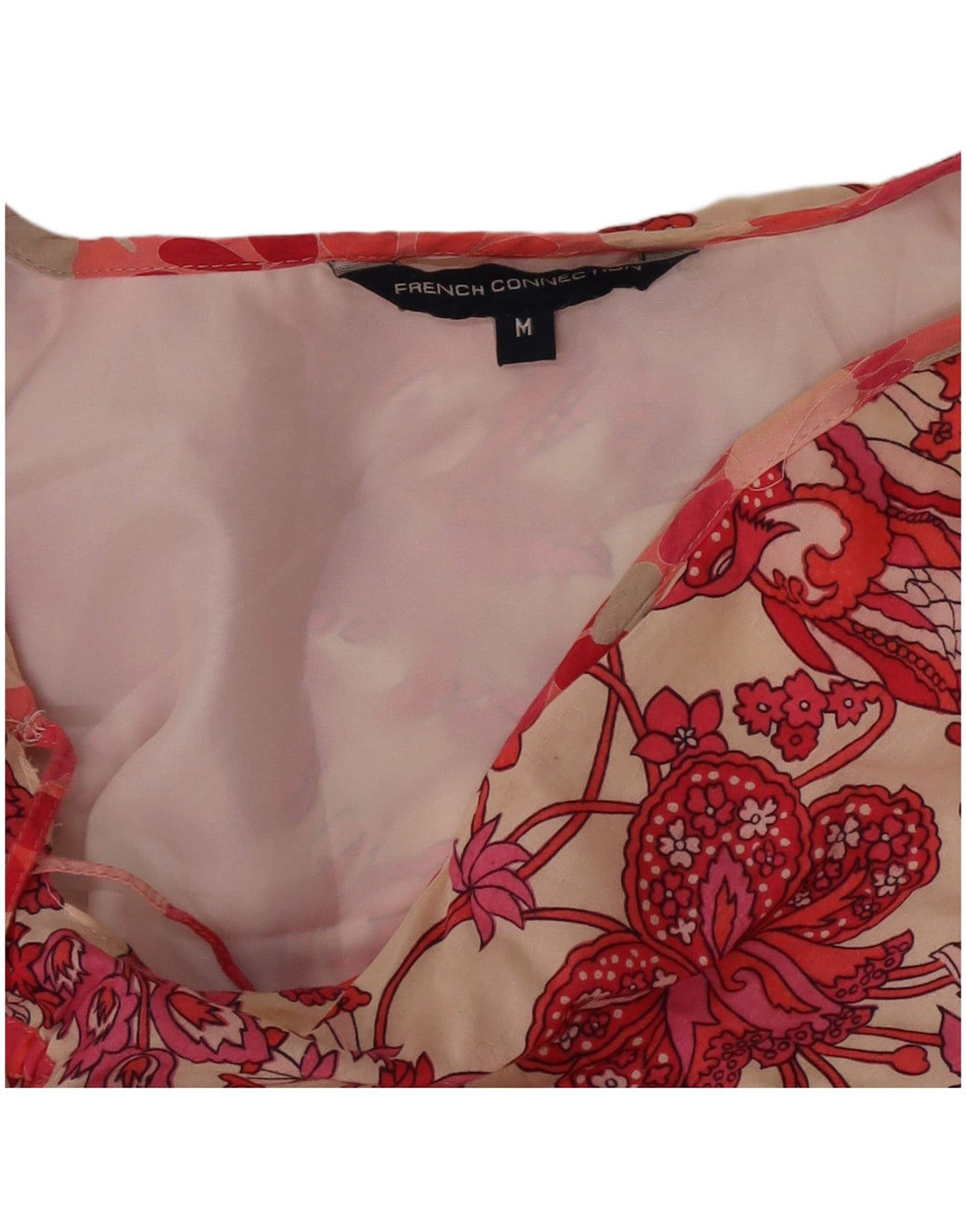 Top asimmetrico da donna French Connection UK 12 Medio floreale multicolore