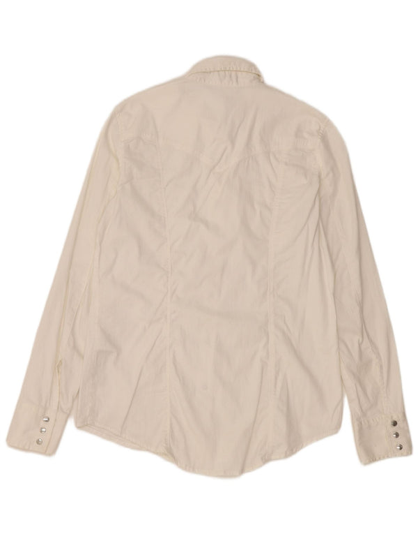 Camicia da donna Gas UK 10 piccola in cotone bianco