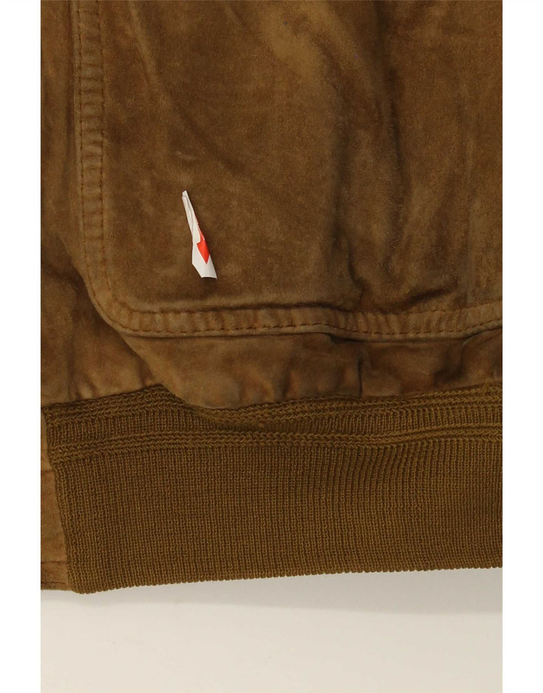 Giubbotto bomber in pelle scamosciata da uomo Scout UK 40 Large Beige