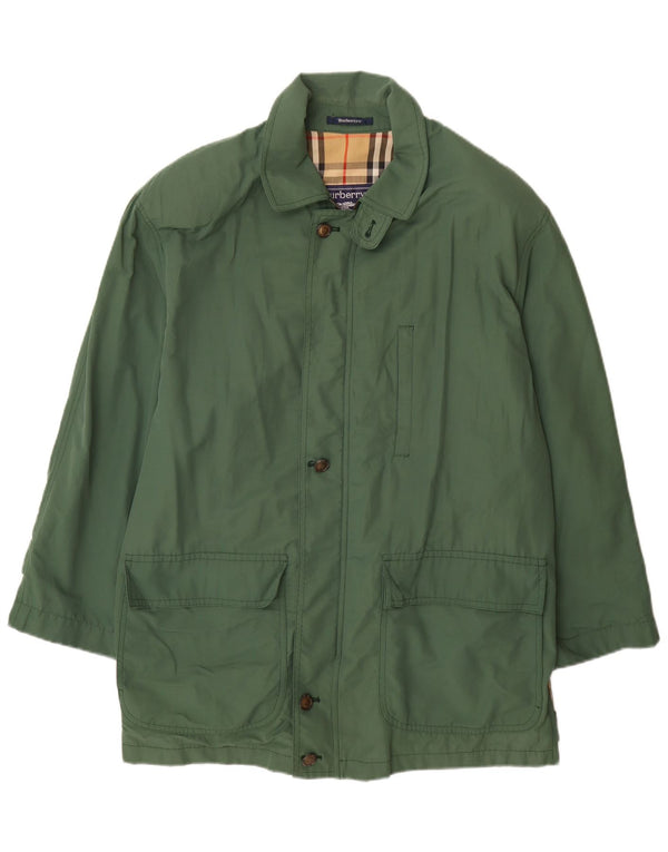 Giacca utility da uomo Burberrys IT 52 Large Green Cotton