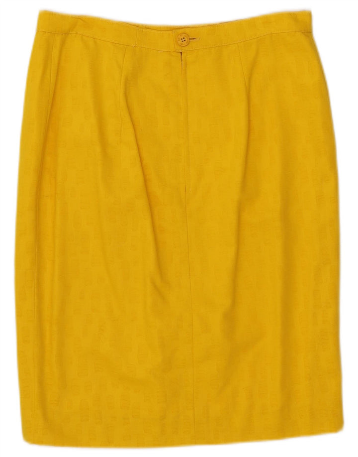 Gonna tubino da donna Capucine W30 giallo medio
