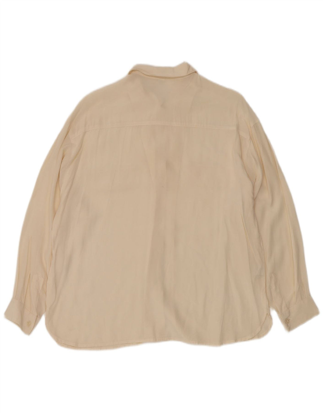 Camicia da donna VINTAGE UK 12 medio bianco sporco