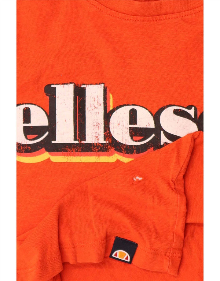 Maglietta grafica per ragazzi Ellesse, 11-12 anni, arancione