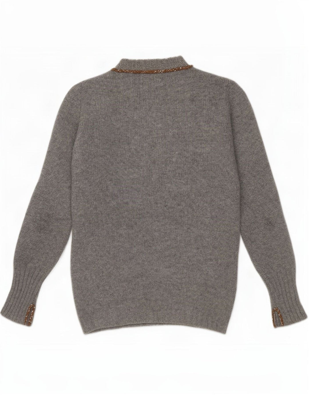 Maglione girocollo da donna Liapull IT 40 Small Grey Cashmere