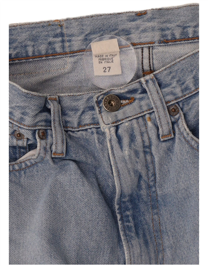 Jeans dritti da donna Replay W27 L30 cotone blu
