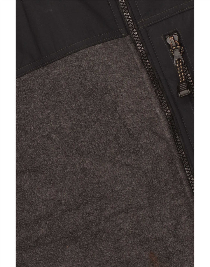 Giacca in pile Marks & Spencer da uomo St. Michael UK 36 Small Grey Colourblock