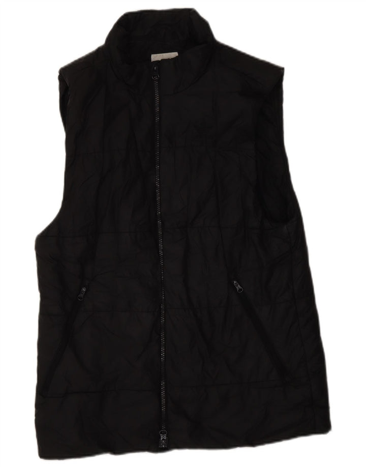 Gilet imbottito da donna ADIDAS UK 10 piccolo poliestere nero