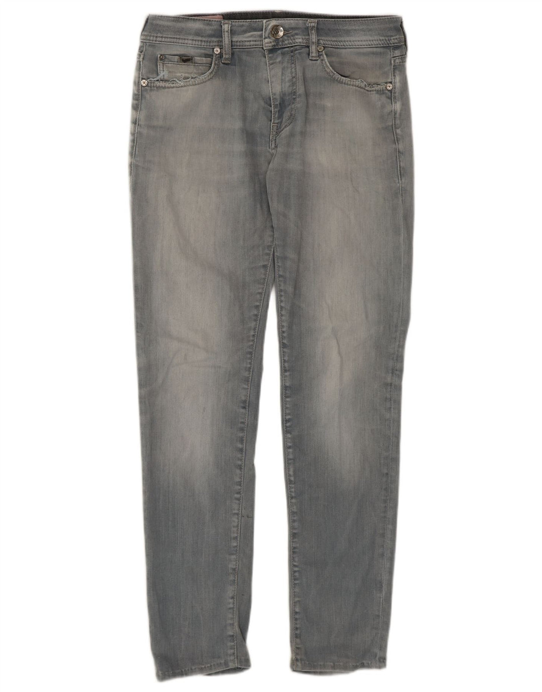 Jeans slim da donna Gas W32 L29 cotone grigio