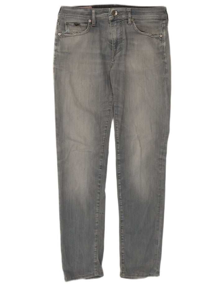 Jeans slim da donna Gas W32 L29 cotone grigio