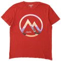 T-shirt grafica da uomo con vestibilità regolare Jack & Jones, grande, in cotone rosso