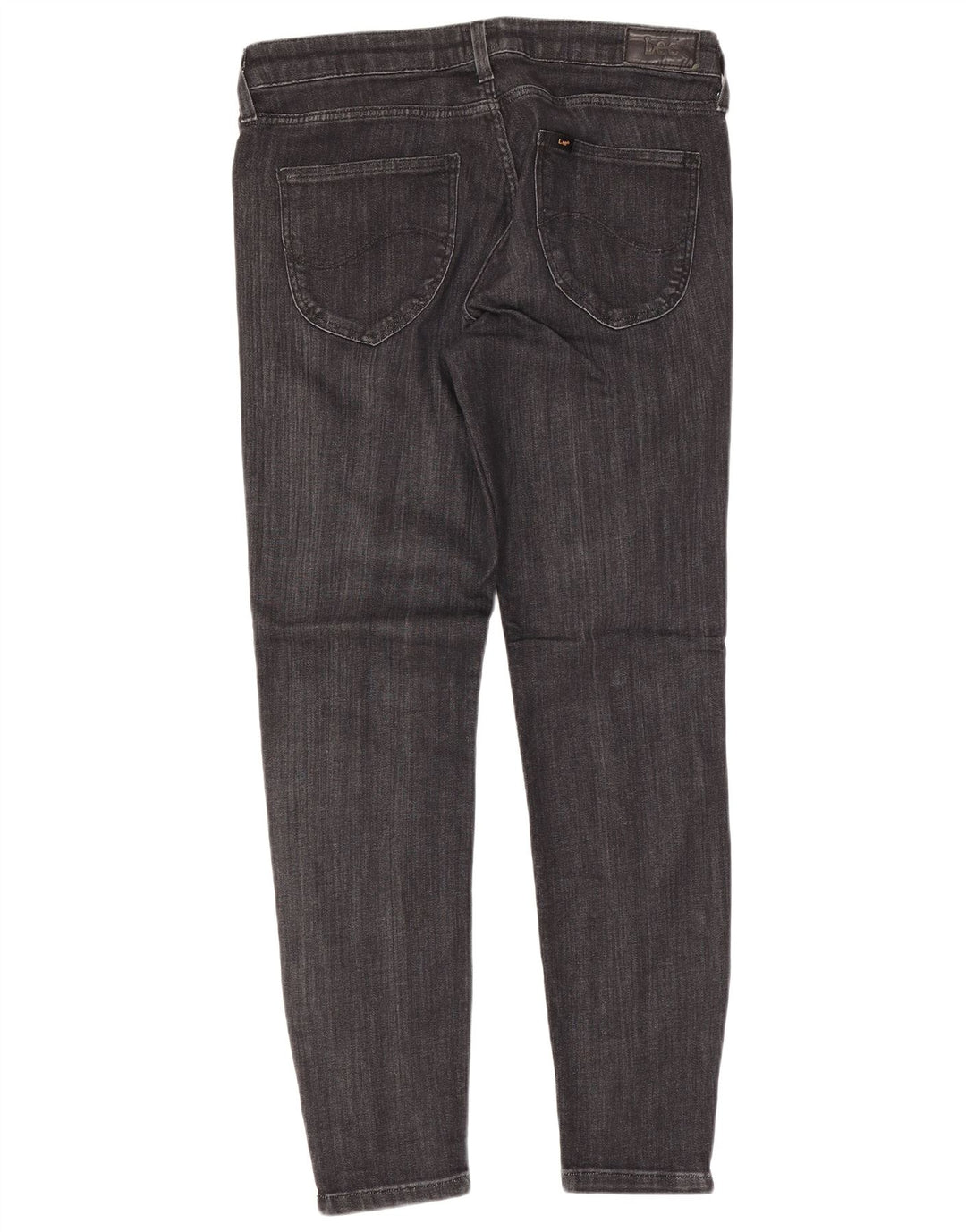Jeans corti Lee Scarlett da donna W29 L26 cotone nero
