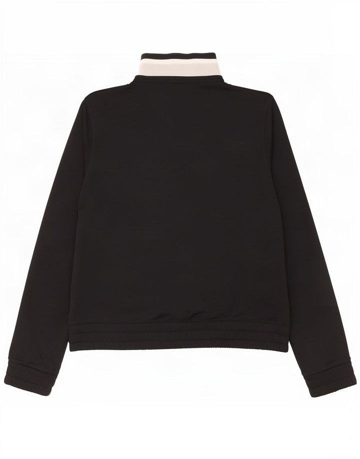 Giacca da tuta da donna Nike UK 14 poliestere color block medio nero