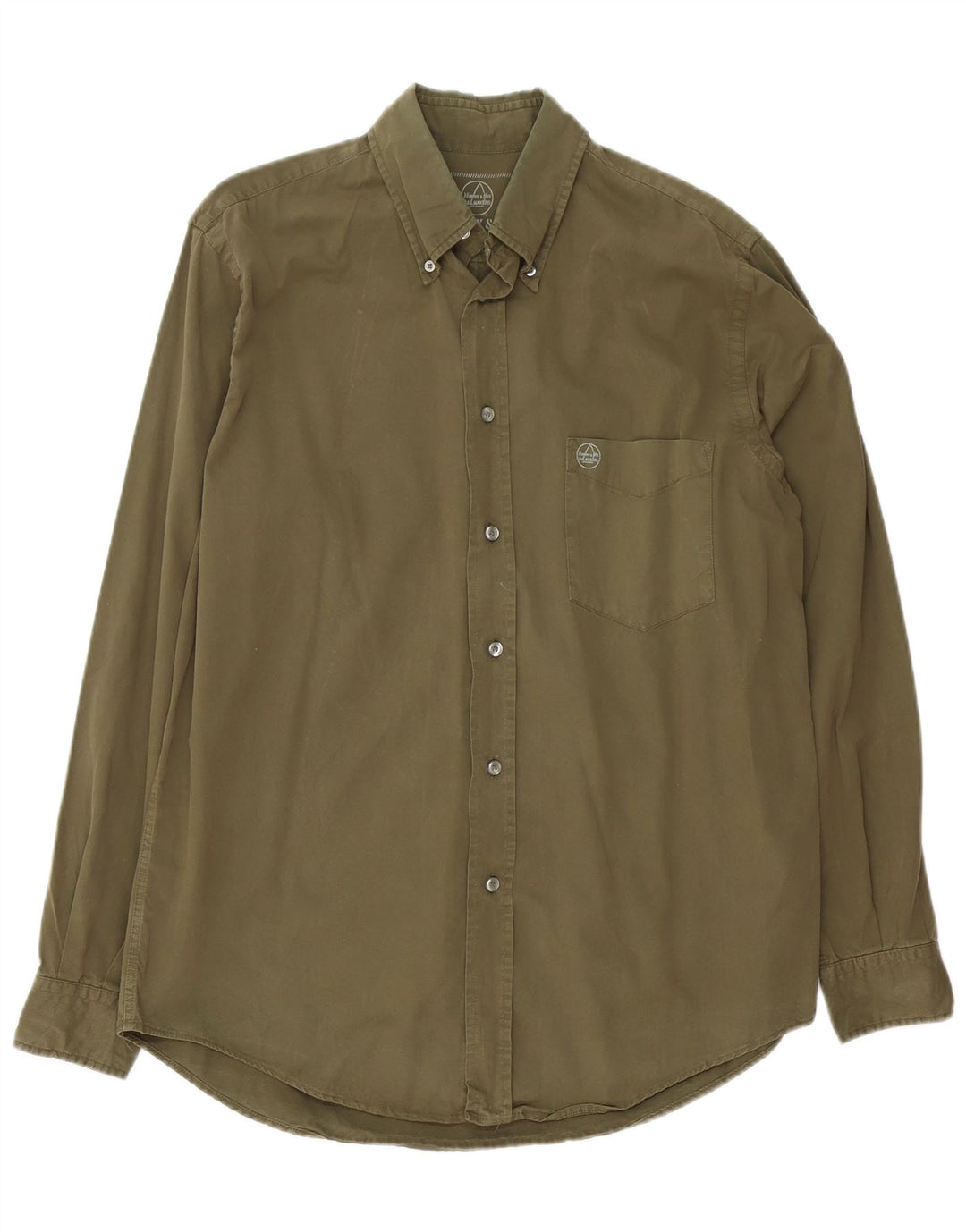 Murphy & Nye Camicia Heritage da uomo in cotone kaki medio