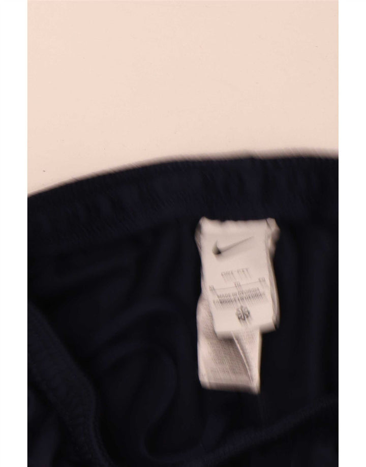 Pantaloni da tuta Nike Dri Fit da uomo XL in poliestere color block blu navy