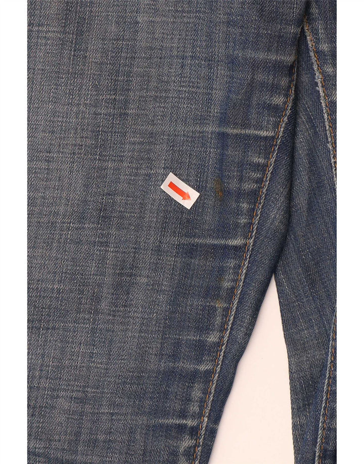 Jeans dritti Levi's 528 da donna W32 L34 cotone blu