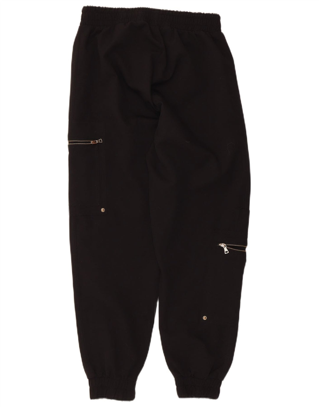 Pantaloni da tuta cargo Zara da donna, pantaloni da jogging UK 8 piccoli neri