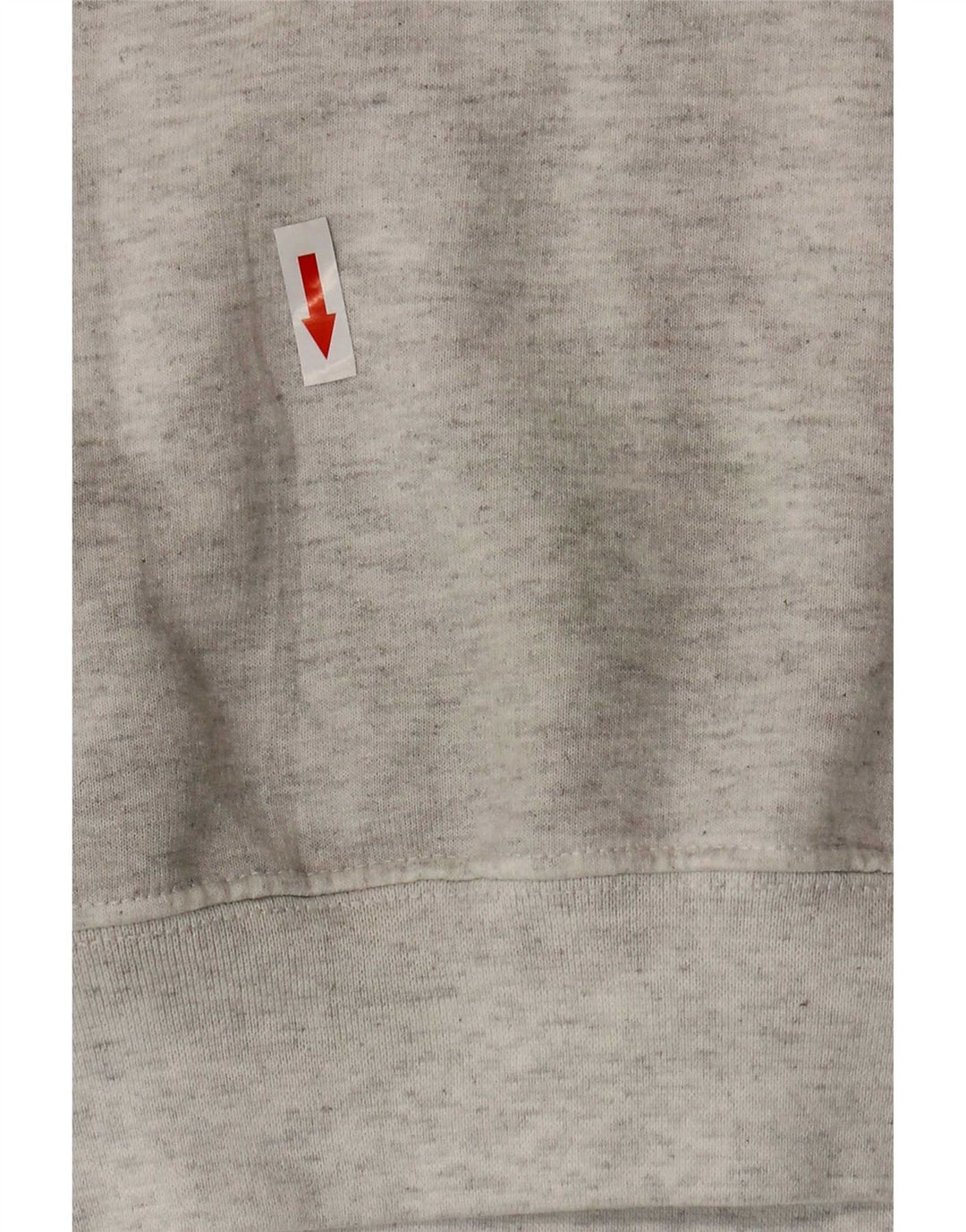Felpa grafica da uomo Champion, maglione, cotone grigio medio