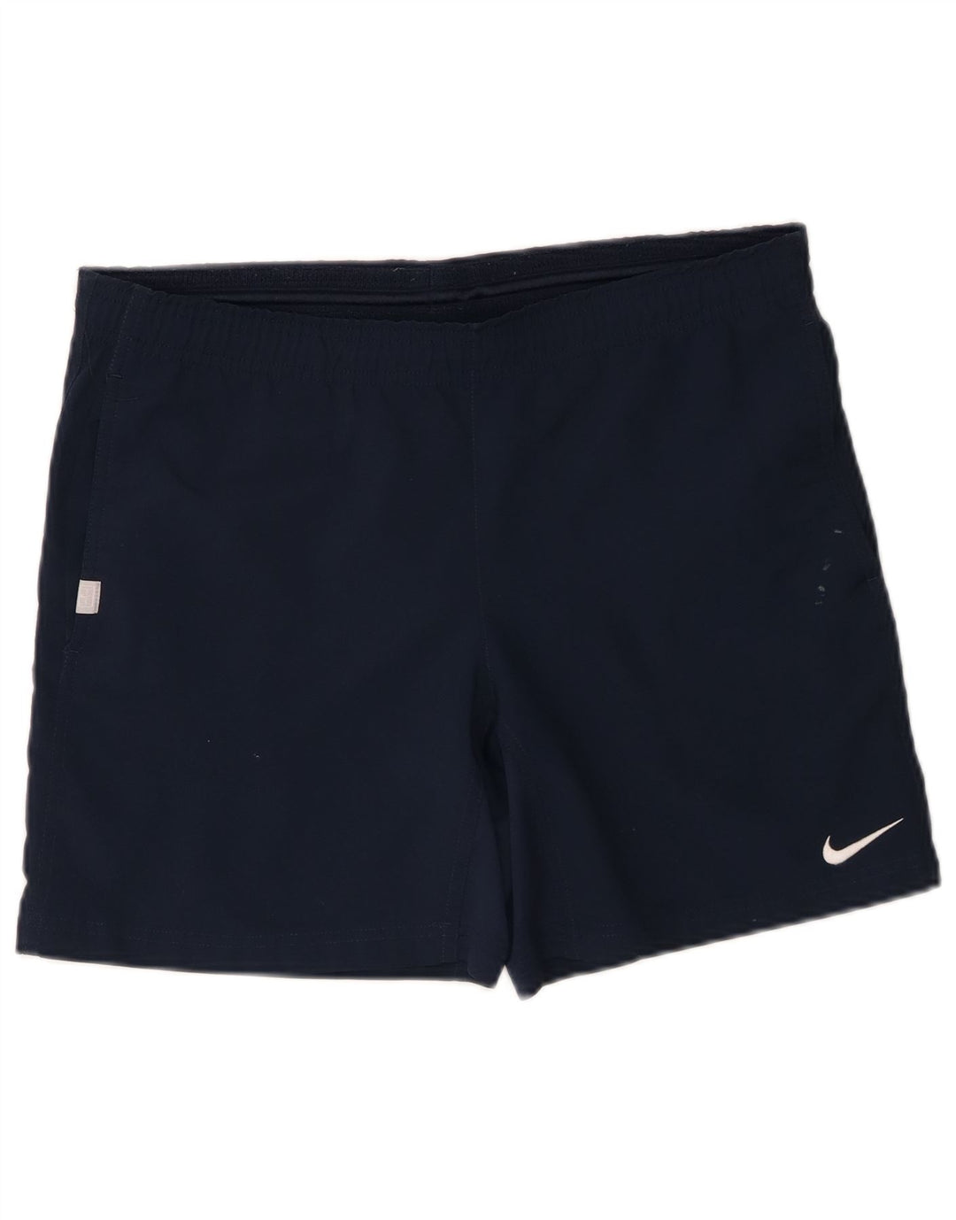 Pantaloncini sportivi Nike Dri Fit da uomo piccoli in poliestere blu navy
