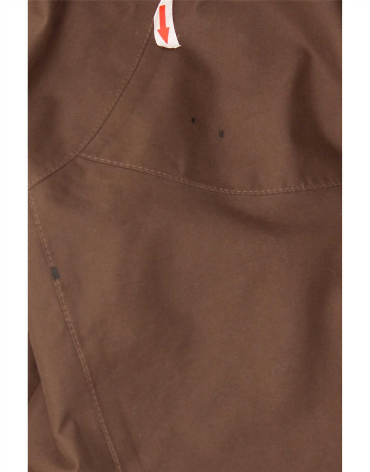 Giacca Parka con cappuccio da donna Jack Wolfskin UK 16 Large Marrone Poliestere