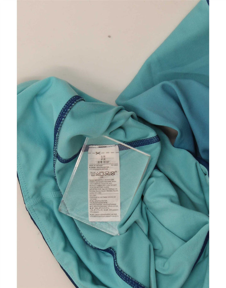 Leggings corti da donna Gap UK 10 Small Blu Colourblock Poliestere