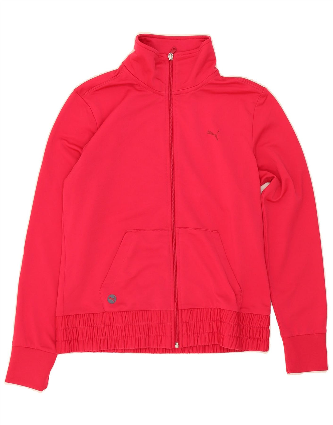PUMA Womens Tracksuit Top Jacket UK 14 Medium  Pink Polyester Vintage Puma and Second-Hand Puma from Messina Hembry 
