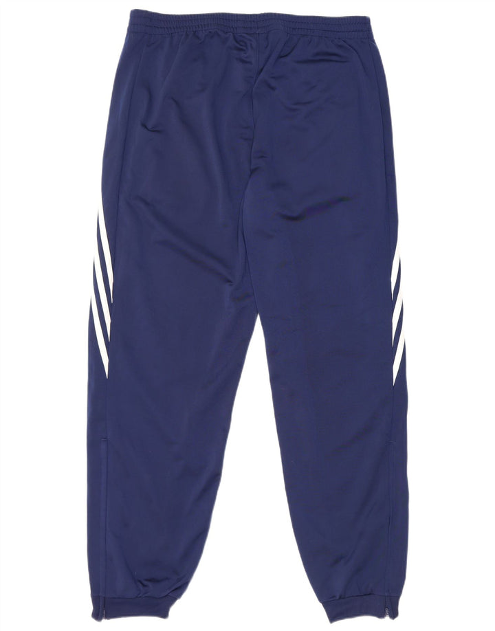 Pantaloni da tuta da uomo Adidas Joggers grandi in poliestere blu navy