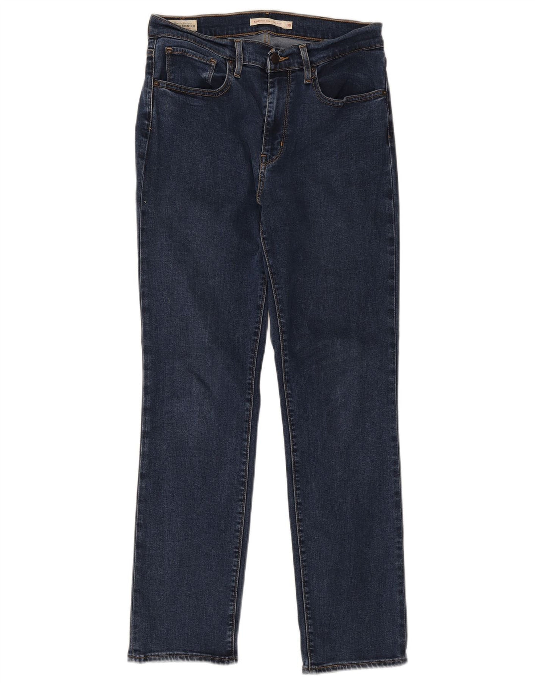 Jeans dritti a vita alta Levi's 724 da donna W30 L30 Blu