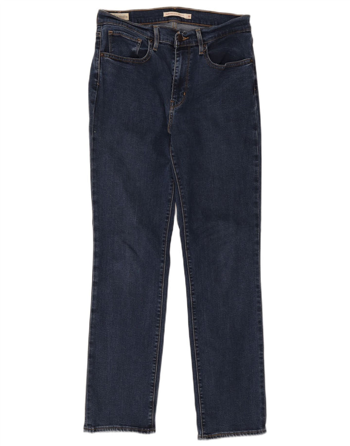 Jeans dritti a vita alta Levi's 724 da donna W30 L30 Blu
