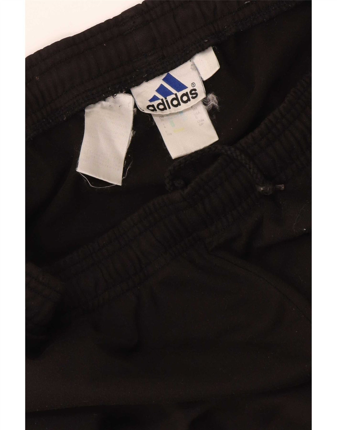 Pantaloni da tuta da uomo Adidas Small neri in poliestere