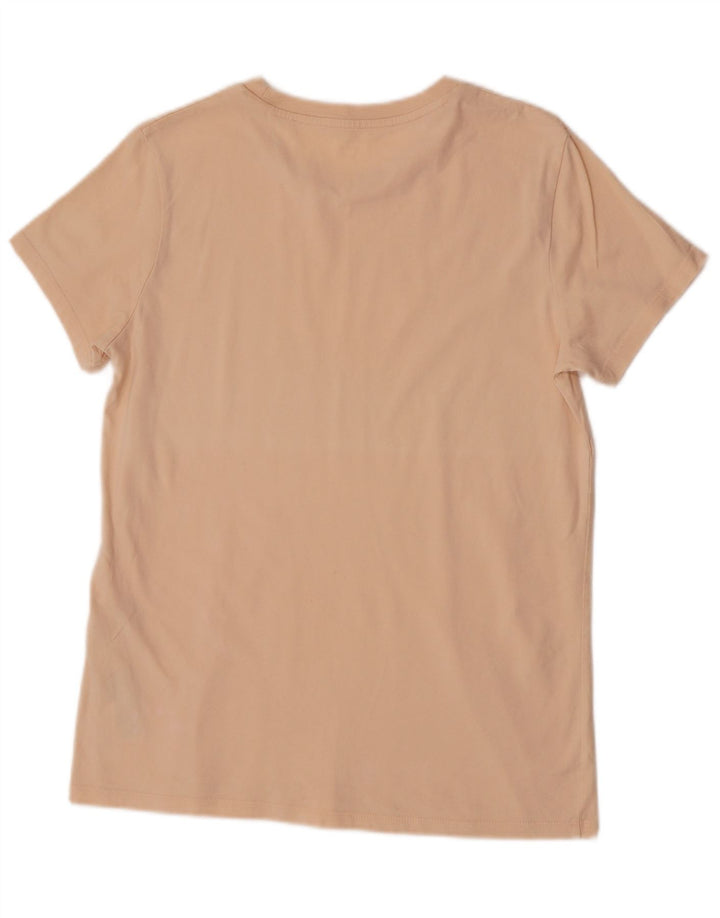 T-shirt grafica da donna Levi's Top UK 12 Cotone beige medio