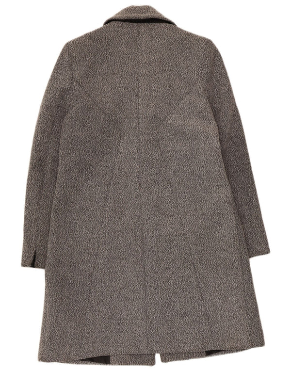 Soprabito da donna con vestibilità regolare Oasis UK 14 Poliestere screziato grigio medio